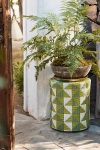 Terrain Havana Cylinder Stool In Green