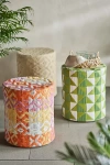 Terrain Havana Cylinder Stool In Pink