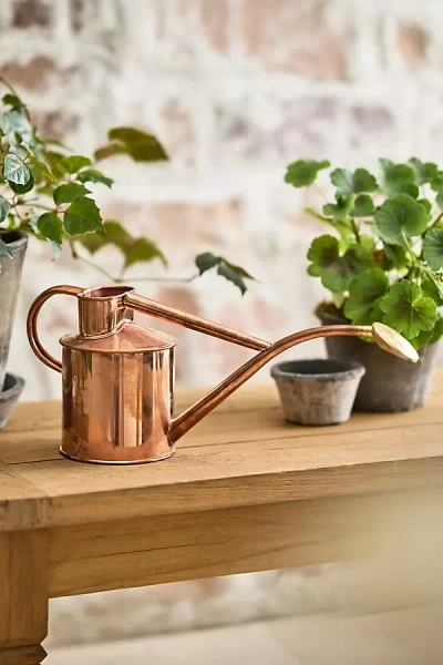Terrain Haws 1 Liter Watering Can, Copper In Brown