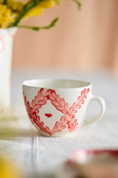 Terrain Heart + Garland Artisan Stoneware Mug