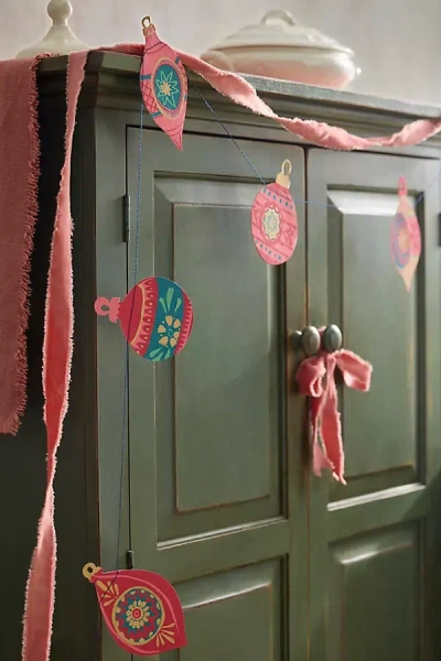 Terrain Holiday Garland In Pink