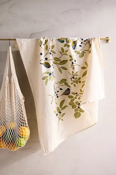 Terrain Huckleberry Marsh Dish Towel In Multicolor