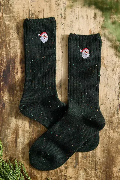 Terrain Icon Donegal Socks In Black