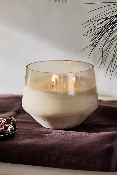 Terrain Illume Sanded Glass Candle, Holiday In White