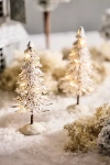 Terrain Illuminated Snowy Brush Trees, Set Of 2 In Multicolor