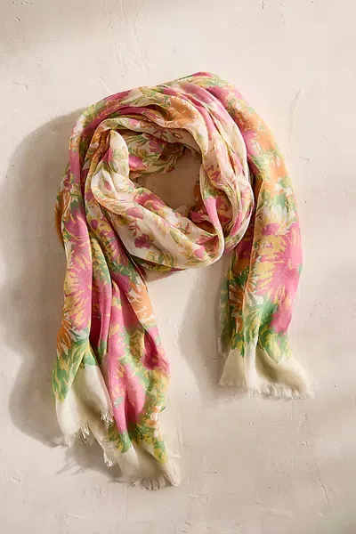 Terrain In Bloom Scarf In Multi
