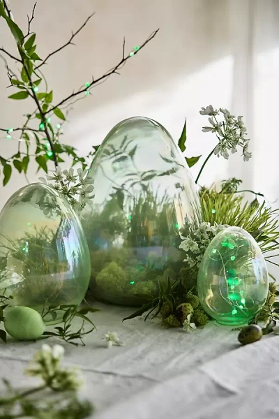 Terrain Iridescent Glass Egg