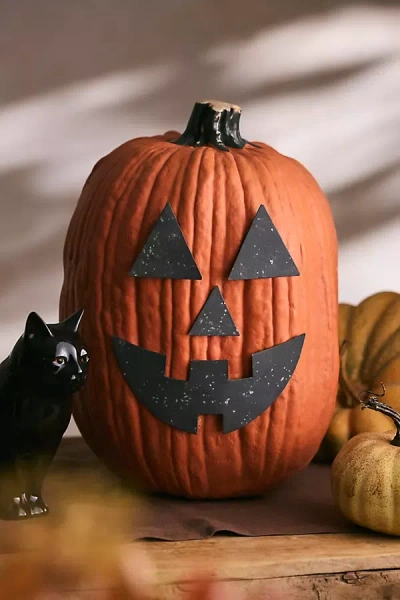 Terrain Jack-o'-lantern Pumpkin Stake Set