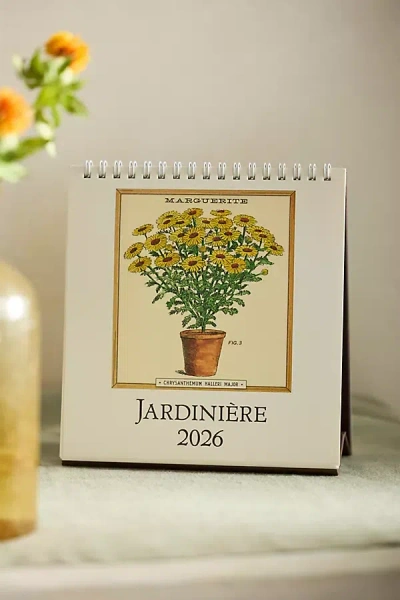 Terrain Jardiniere 2026 Desk Calendar In Multi