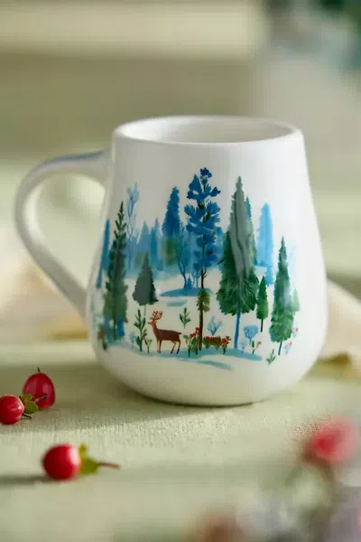 Terrain Lapland Deer Stoneware Mug In Multicolor