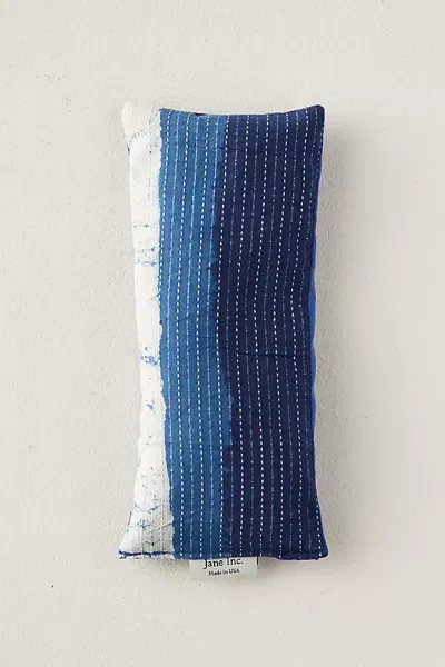 Terrain Lavender Eye Pillow In Indigo Stripe In Multicolor