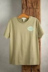 Terrain Leaf Cotton Tee In Green
