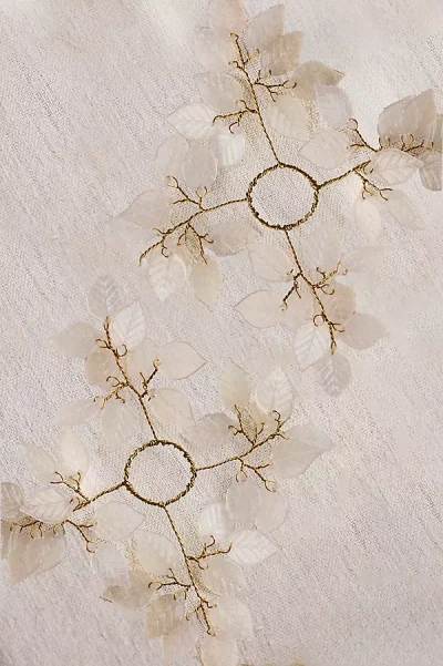 Terrain Leaves Candle Cuffs, Set Of 2 In Neutral