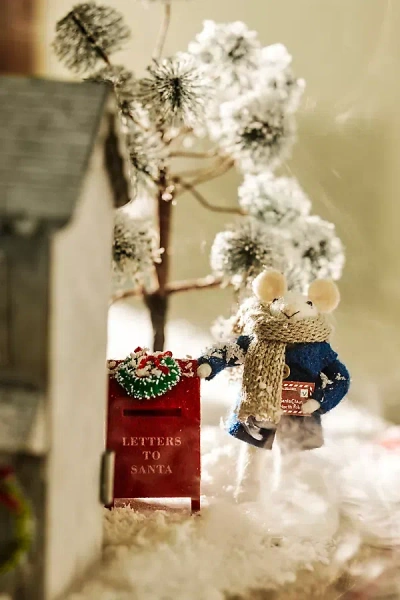 Terrain Letters To Santa Felt Critter Scene In Multi