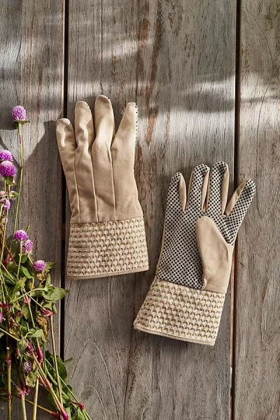 Terrain Linen Garden Gloves In Brown