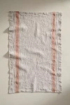Terrain Lithuanian Linen Dish Towel, Stripe In Gray