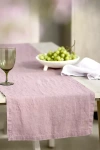 Terrain Lithuanian Linen Runner In Pink