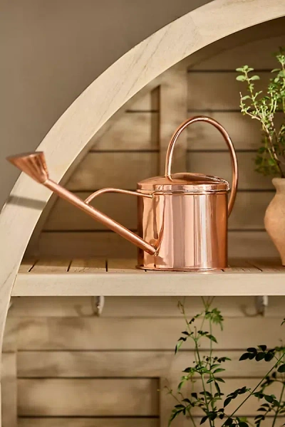 Terrain Long Spout Watering Can In Gold