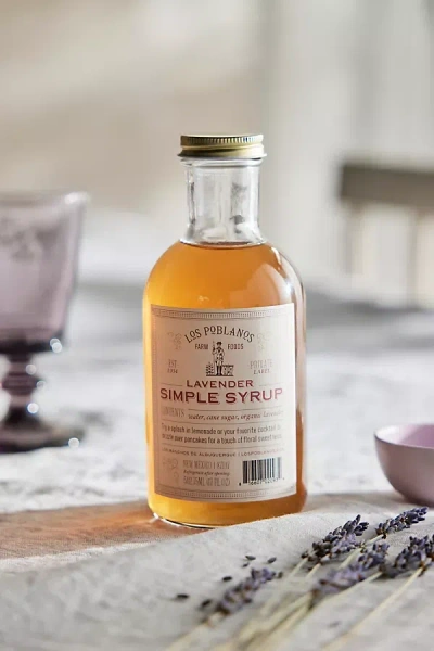 Terrain Los Poblanos Lavender Simple Syrup In Multi