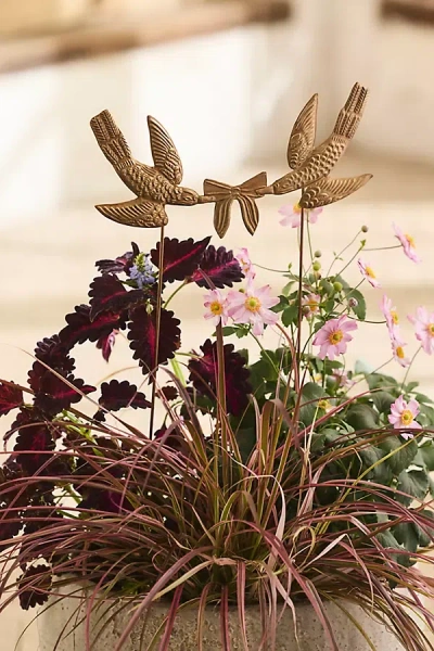 Terrain Love Birds Iron Stake