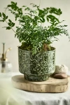 Terrain Lua Earthenware Planter In Green
