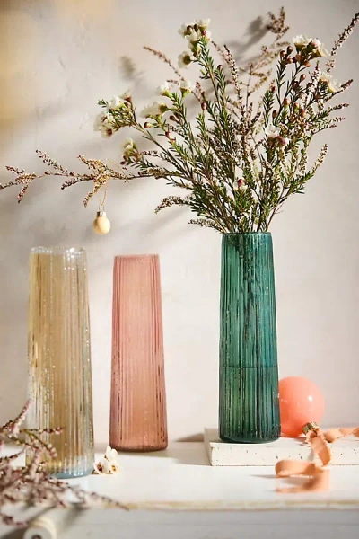 Terrain Luster Tapered Column Vase In Multi
