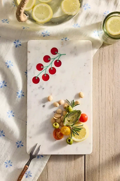 Terrain Marble Icon Cheese Board, Tomato Vine In Multi