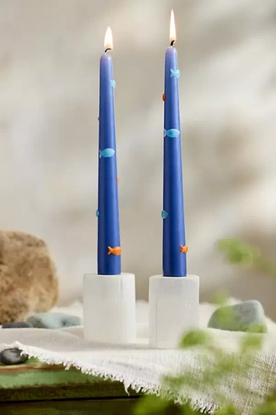 Terrain Marine Life Taper Candles, Set Of 2