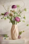 Terrain Matte Ribbed Wave Vase In Neutral