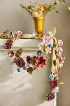 Terrain Mauve Florals Velvet + Iron Garland In Multi