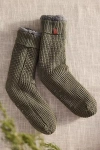 Terrain Men's Cozy Waffle Lined Socks In Green