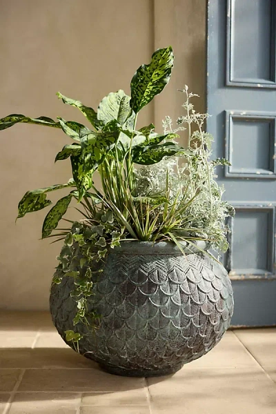 Terrain Mermaid Stone Planter