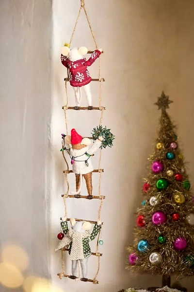 Terrain Merry Mice Felt Critter Scene In Multi