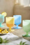 Terrain Milky Footed Glasses, Set Of 2 In Multi