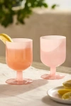 Terrain Milky Footed Glasses, Set Of 2