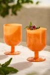 Terrain Milky Footed Glasses, Set Of 2