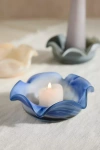 Terrain Milky Swirl Glass Votive Holder In Multi