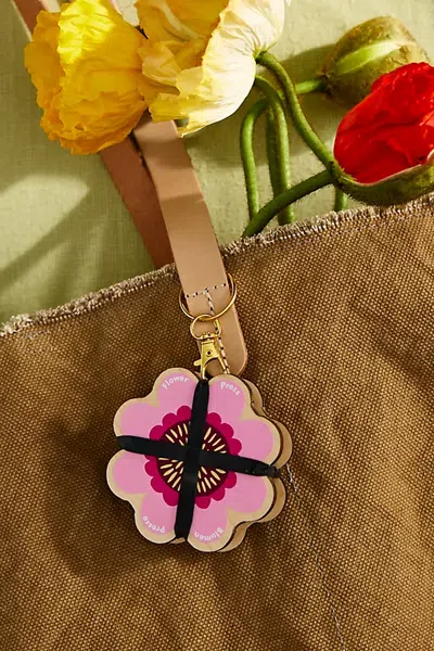 Terrain Mini Flower Press Keyring In Multi