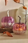 Terrain Mini Glass Pumpkins, Set Of 2