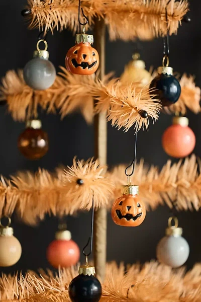 Terrain Mini Pumpkin Ornaments, Set Of 25