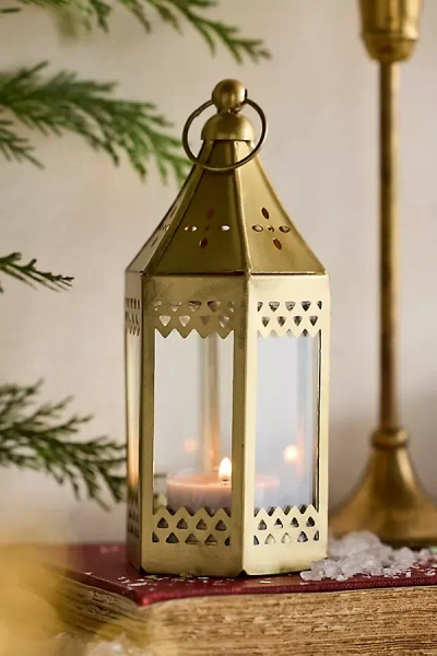 Terrain Mini Punched Iron Lantern
