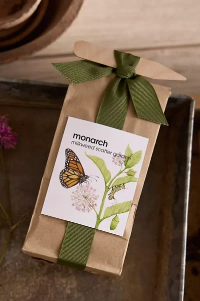 Terrain Monarch Milkweed Garden Seed Scatter In Brown