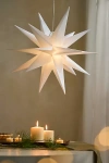 Terrain Moravian Star Pendant Light In White