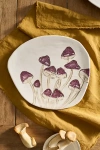 Terrain Mushroom Dinner Plate In White