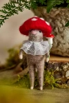 Terrain Mushroom Mouse Felt Critter In Multi