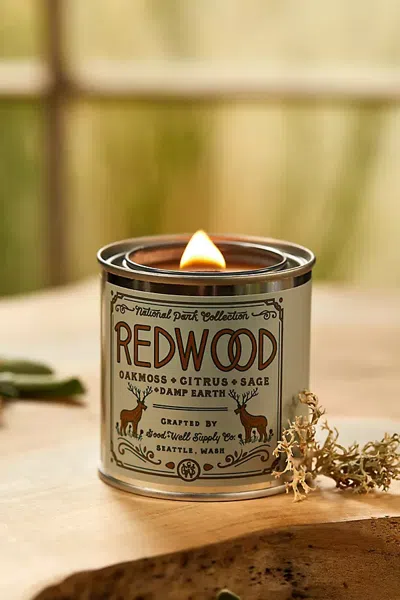 Terrain National Park Tin Candle In White