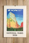 Terrain National Parks 2026 Wall Calendar In Multi