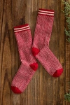 Terrain Nordic Wool Crew Socks In Red