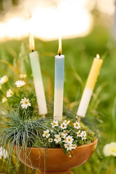 Terrain Ombre Citronella Torch Candle