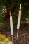 Terrain Ombre Citronella Torch Candle, Peach